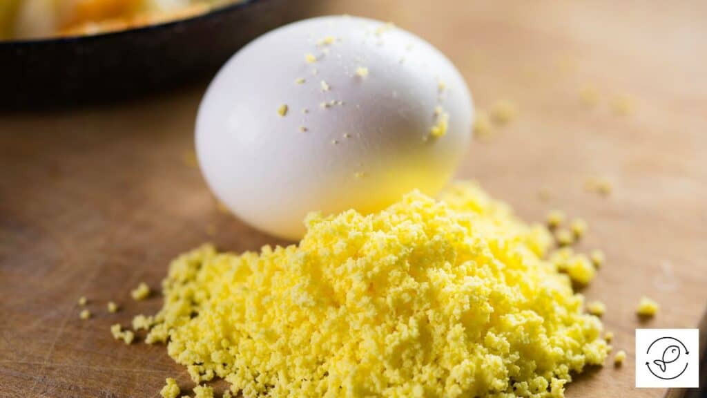Boiled egg yolk