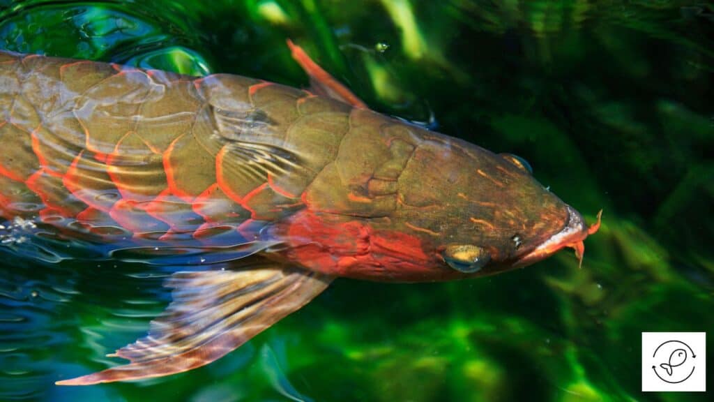 Arowana in water